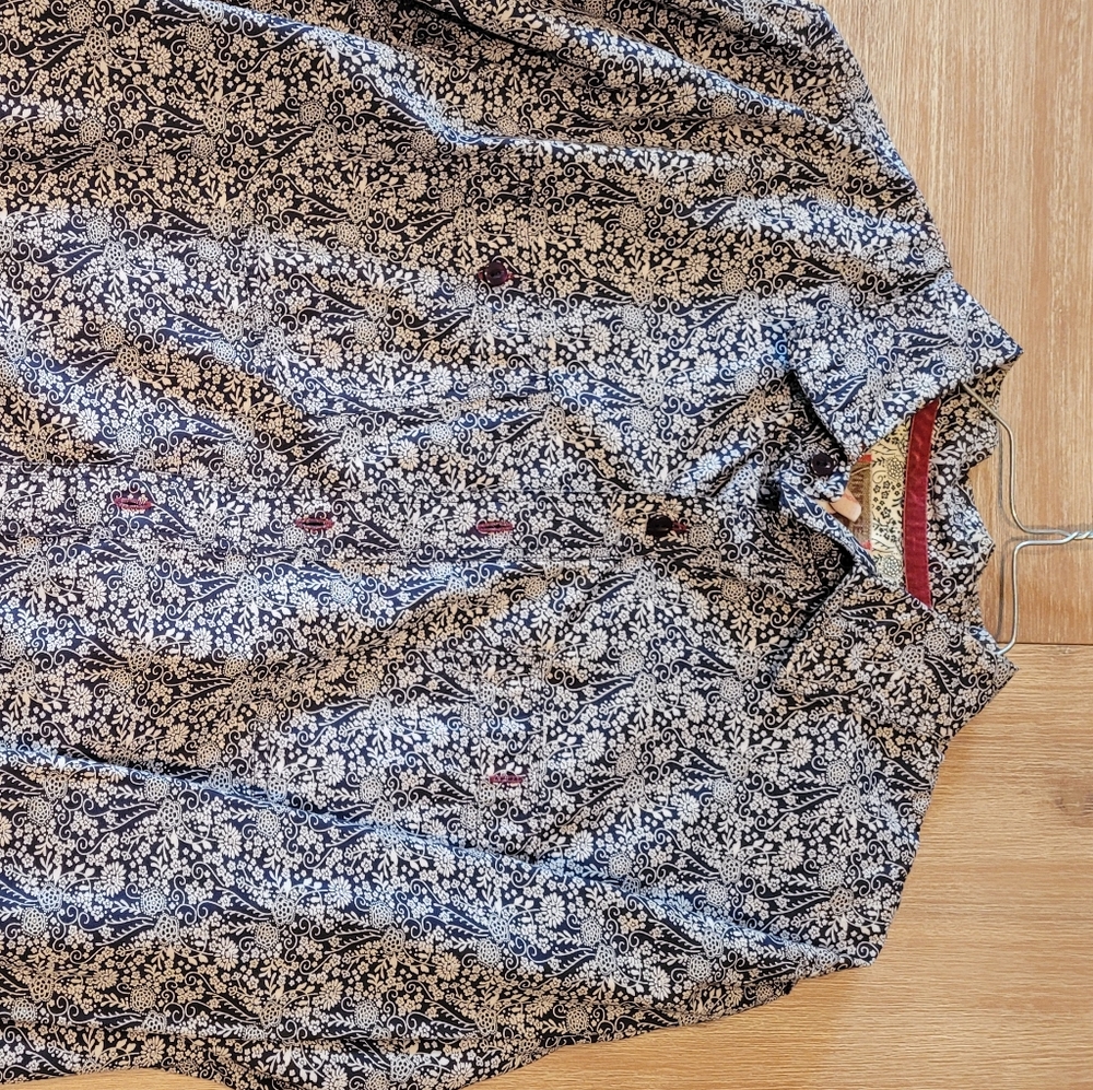 Vintage Red Men's casual shirt